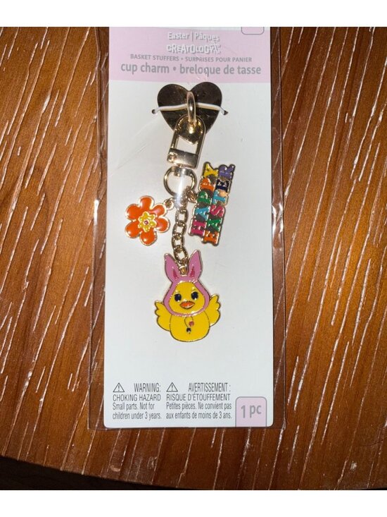 Creatology Other - Easter-Themed Creatology Cup Charm With Bunny Chick & Flower Design For Ages 4+